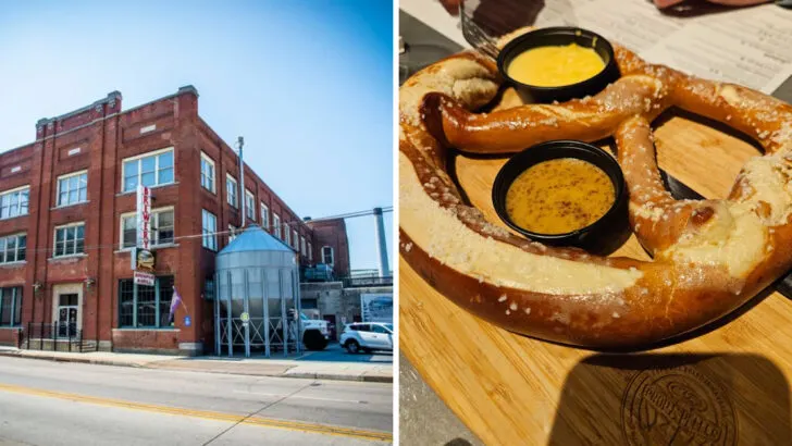 The pretzels at this Pennsylvania restaurant leave a stronger impression than expected