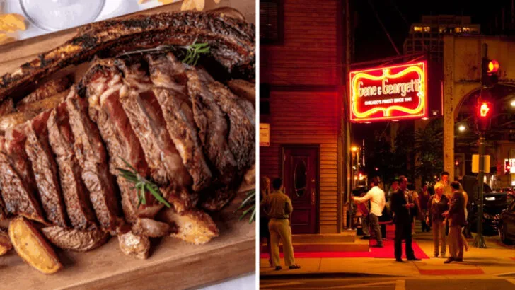 The prime rib at this unassuming Illinois steakhouse is the real deal