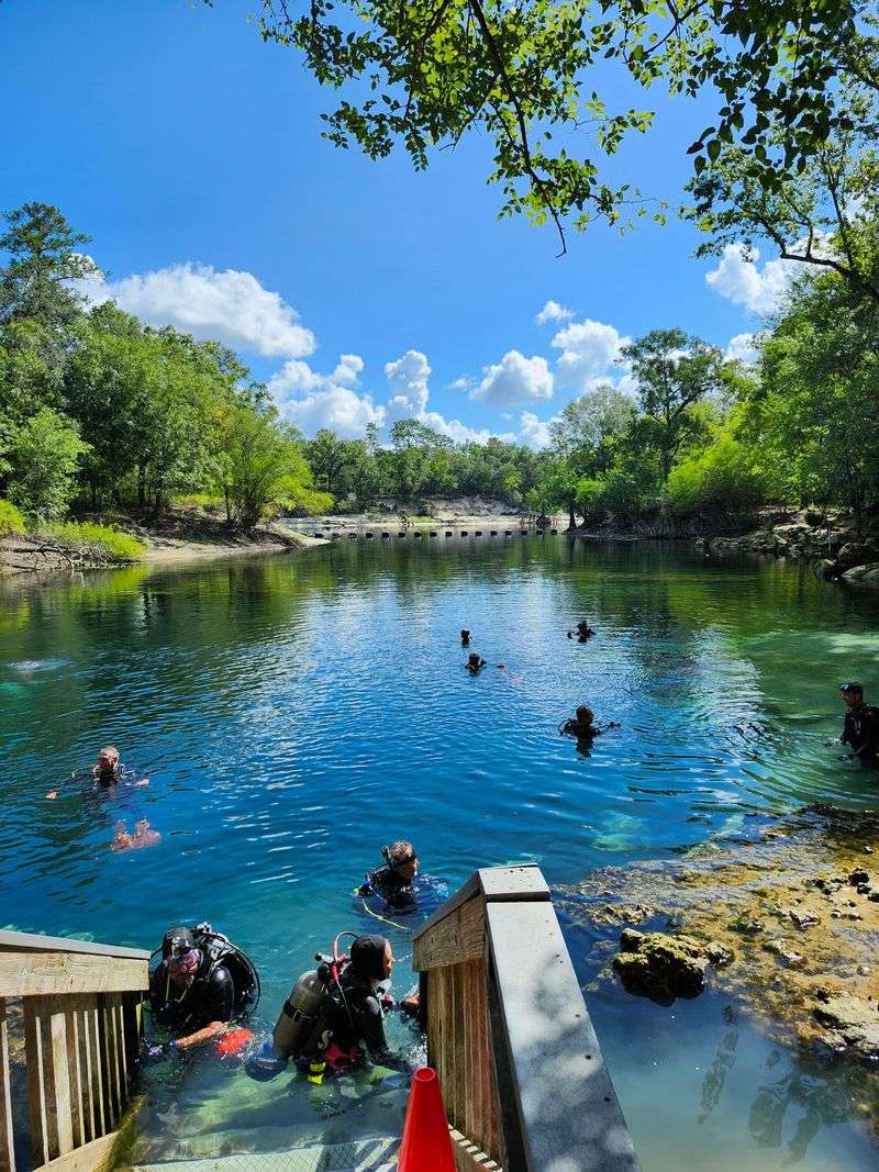 Snorkeling the limestone ledges