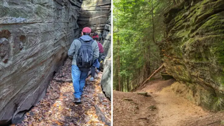 This 3.6-mile hike in Ohio leads to some of the state&rsquo;s most unusual rock formations