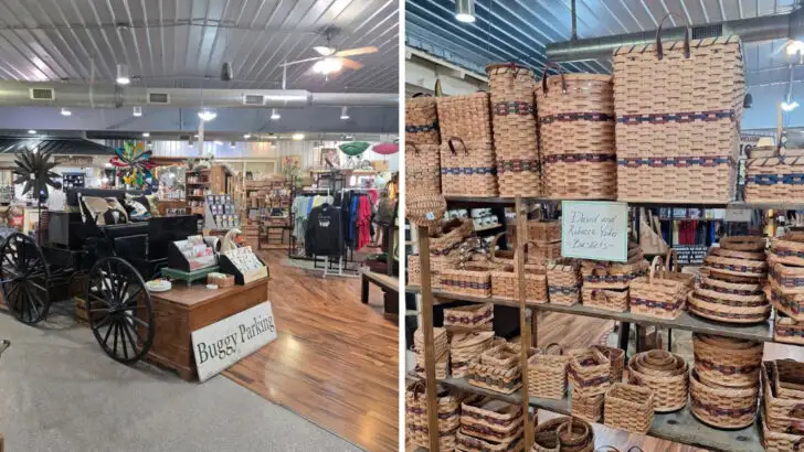 This Amish flea market in Iowa blends rare finds with seriously good food