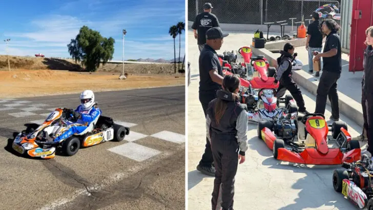 This California go-kart track feels more like a real racetrack than a weekend attraction