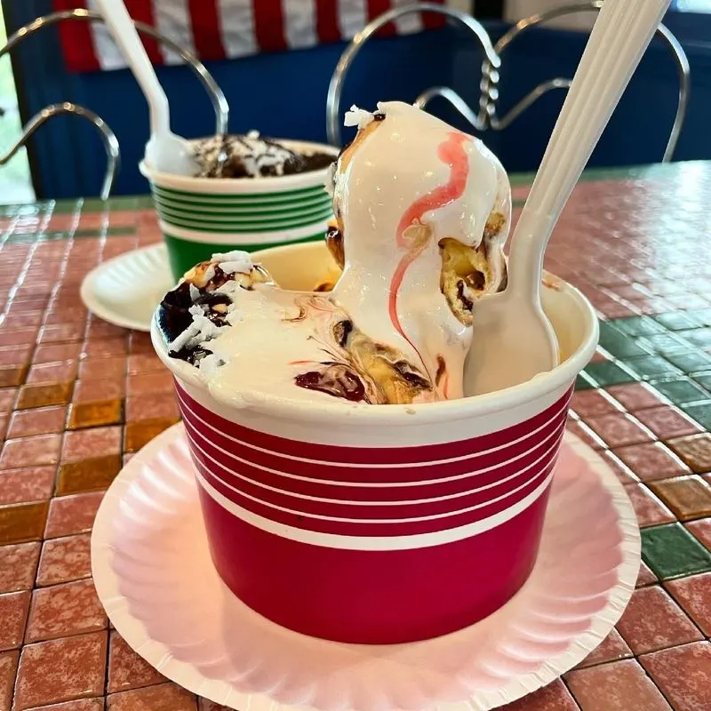 The Legendary Make-Your-Own Sundae Smorgasbord