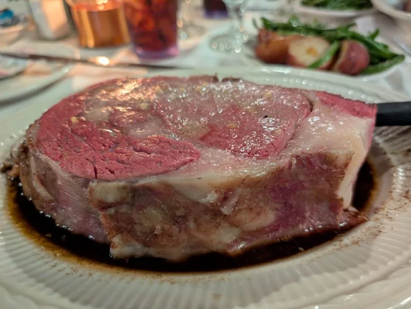 Prime Rib With A Front Row To The Lake