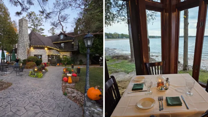 This Door County supper club pairs prime rib with Lake Michigan views