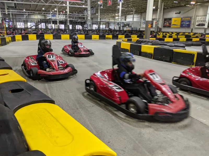High-Speed Go-Kart Racing