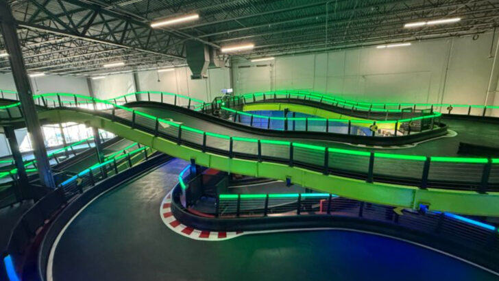 This Go-Kart Track in Oklahoma Feels More Like Real Racing Than You’d Expect