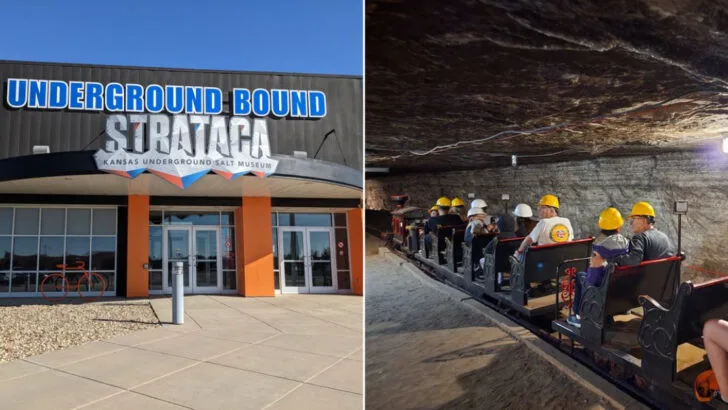 This Kansas museum takes you 650 feet underground into an active salt mine