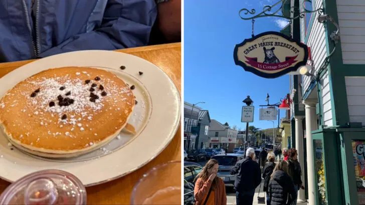 This Maine breakfast caf&eacute; serves blueberry pancakes people talk about all year