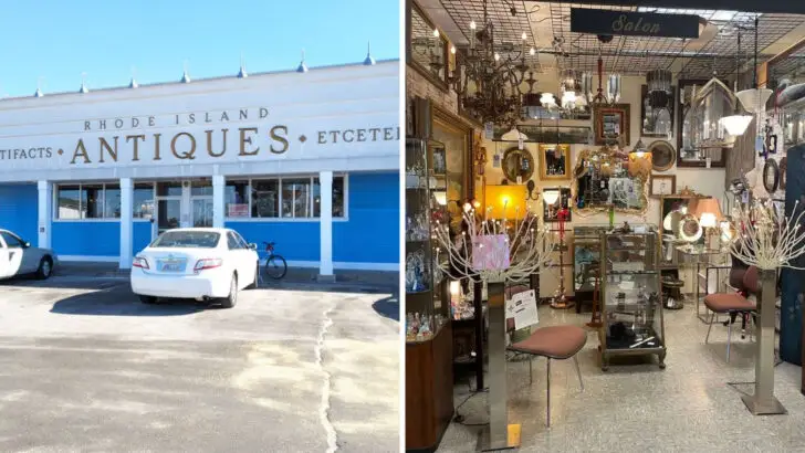 This Massive Rhode Island Flea Market Is the Kind of Place You Can Wander All Day