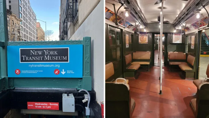 This New York museum sits underground inside a real subway station