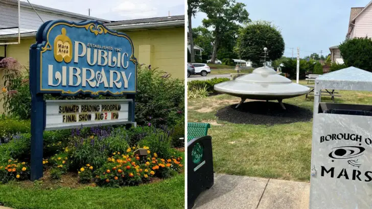 This Pennsylvania Town Named Mars Has Fully Embraced Its Out-of-This-World Identity