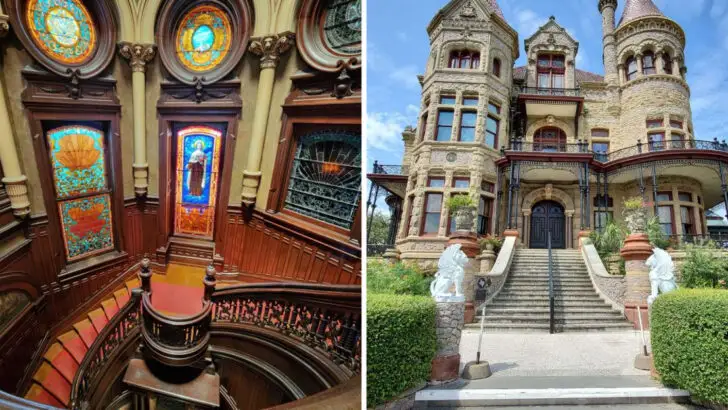 This Stone Mansion in Texas Looks Like a Castle From Another Century