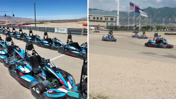This Utah go-kart track turns a regular day outside into a fast, laugh-filled outing