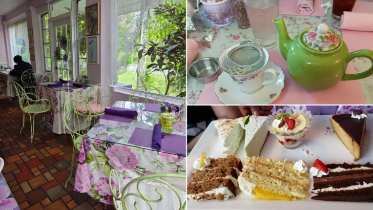 This Whimsical Tea Room Feels Like a Storybook Come to Life in Florida