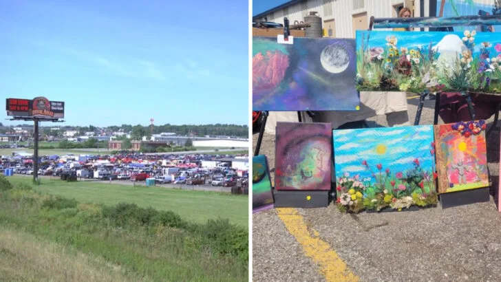 This enormous indoor flea market in Ohio makes treasure hunting feel endless