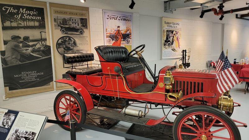 The largest operating collection of Stanley steam cars