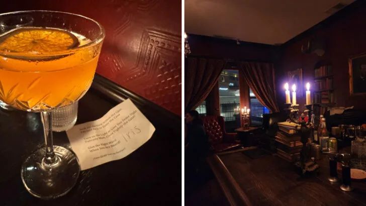 This hidden Chicago speakeasy makes you solve a riddle just to get through the door