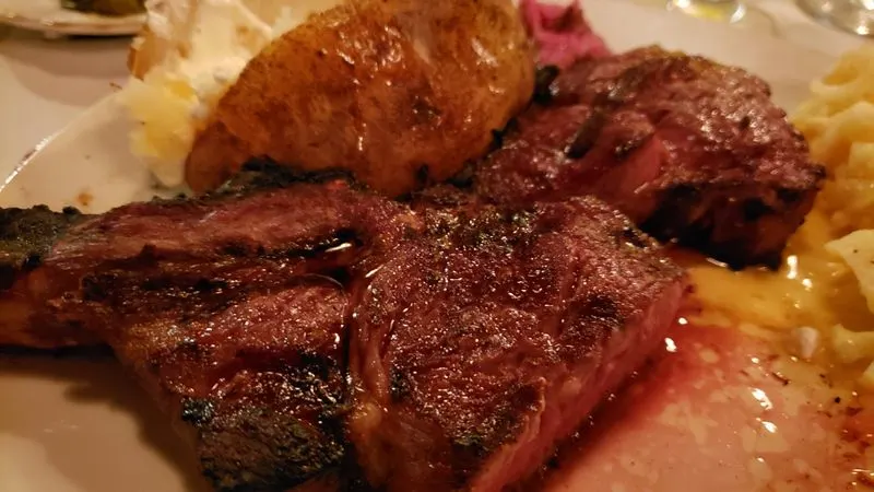 The iconic New York strip