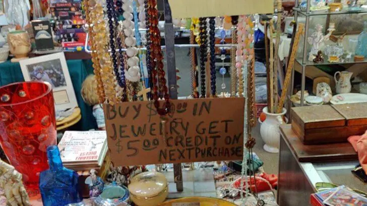 This massive indoor flea market in Pennsylvania is a dream for treasure hunters