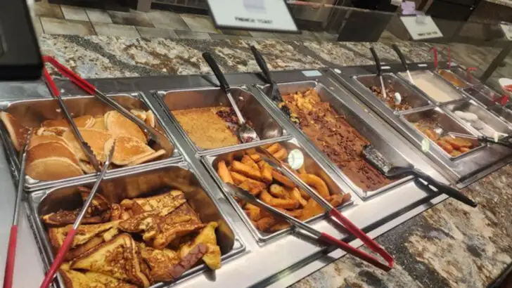 This no-frills restaurant in Pennsylvania serves a delicious buffet locals genuinely love
