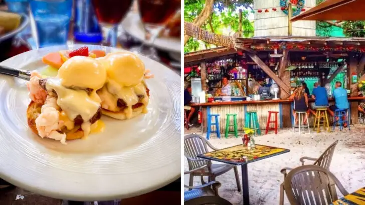 This quirky Florida restaurant serves an unforgettable lobster Benedict