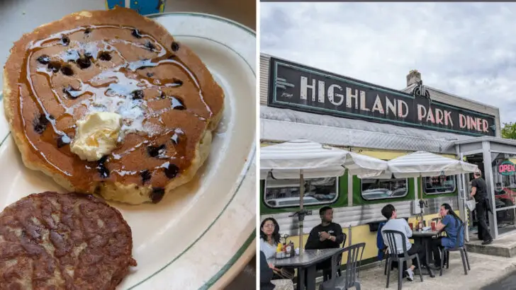 This retro New York diner turns pancakes into a full-blown obsession