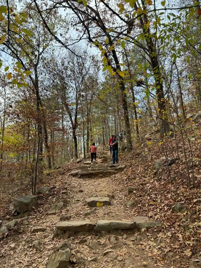 Summiting Pinnacle Mountain via the West Summit Trail