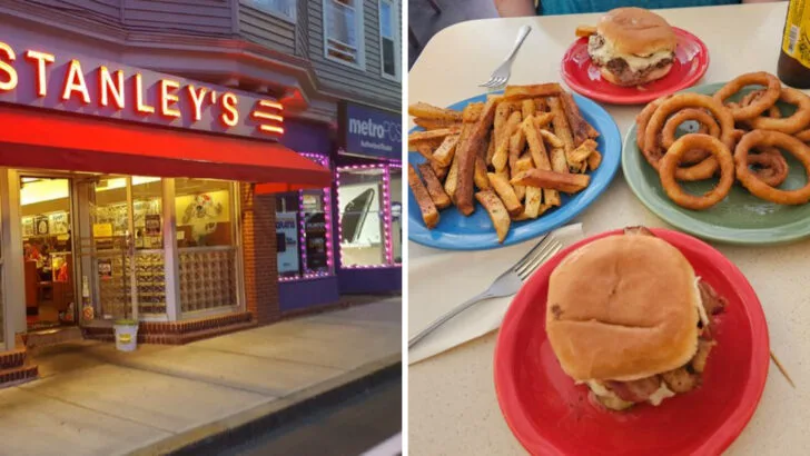 This tiny restaurant in Rhode Island serves burgers people travel far to try
