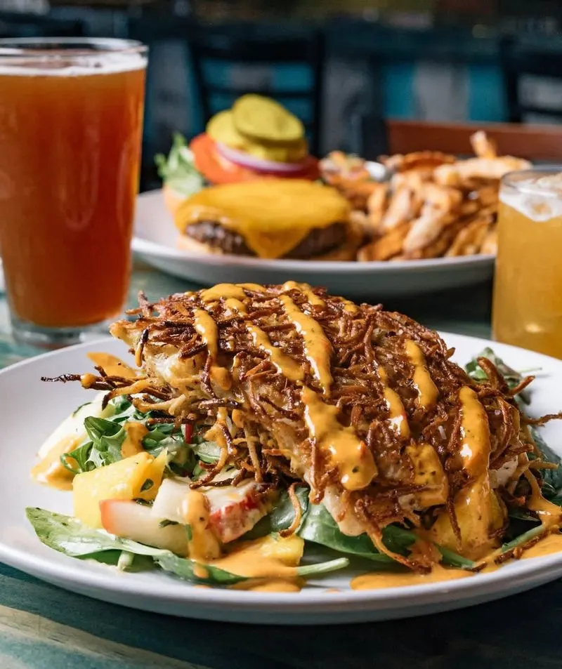 Sweet Potato Crusted Grouper