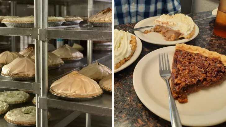This unassuming Texas diner is known for some of the best homemade pies around