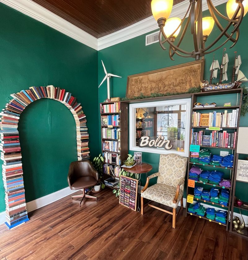 Cozy seating and linger friendly atmosphere