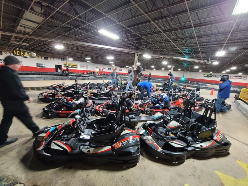 Safety briefing and track etiquette