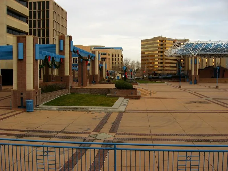 Downtown Albuquerque Streets & Civic Plaza