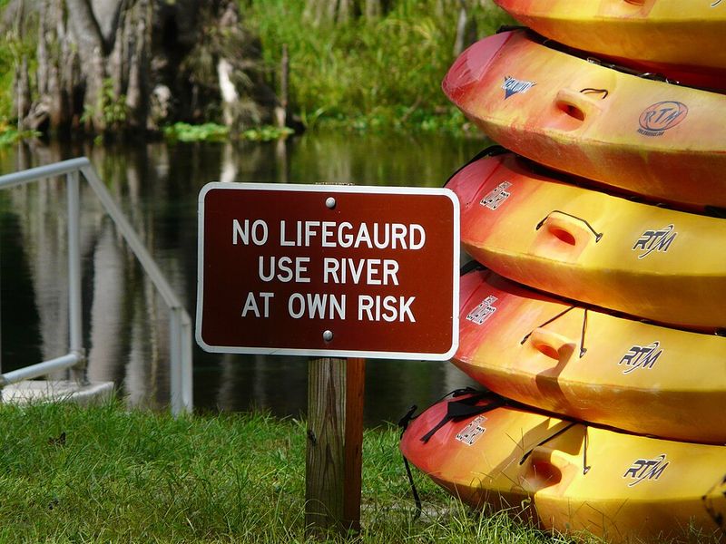 Kayaking through Nature
