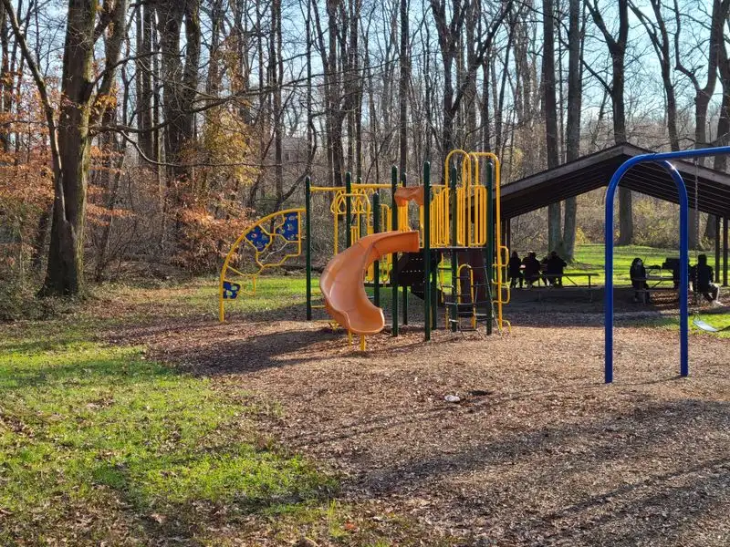 Rittenhouse Park picnic and creek play