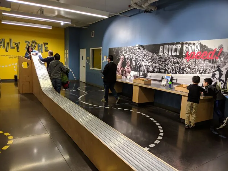 Family fun: simulators and slot cars