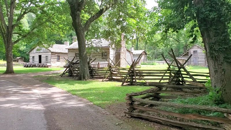 Cabin Row and Period Furnishings