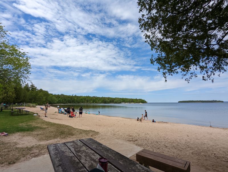 Wisconsin — Peninsula State Park Campground, Fish Creek