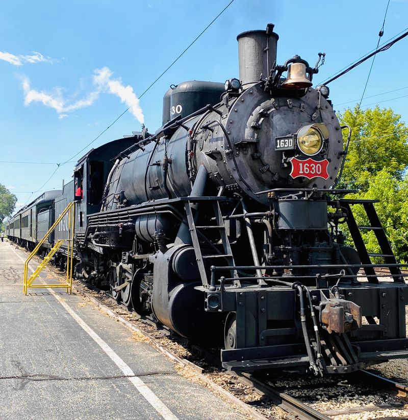 A Massive Collection of Historic Trains and Trolleys