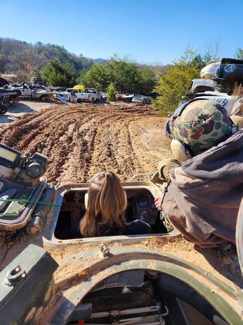 Driving The 16 Ton Tank