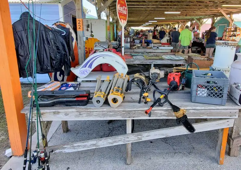 Hidden gems: tools, motorcycle parts, and guy stuff