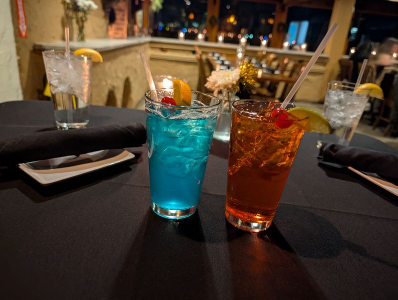 Cocktails, beer list, and pairings