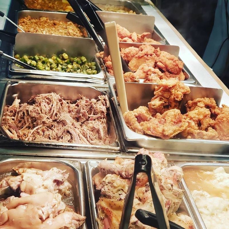 Signature barbecue and smoked meats