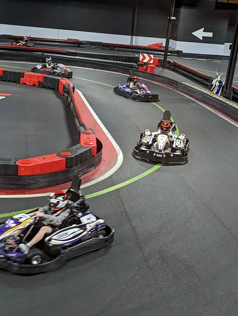 The track and karts: what to expect