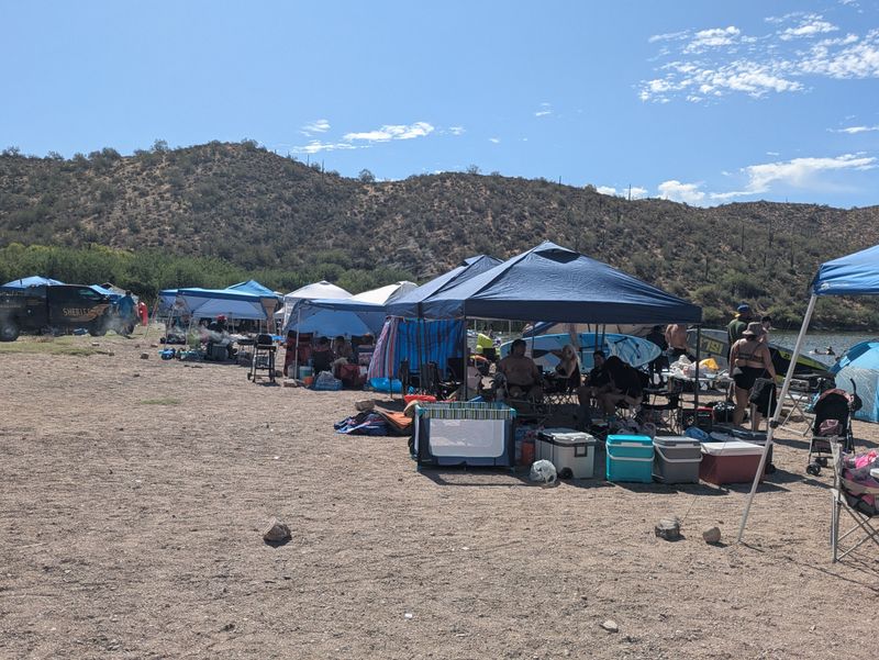 Picnicking, shade strategy, and low impact tips