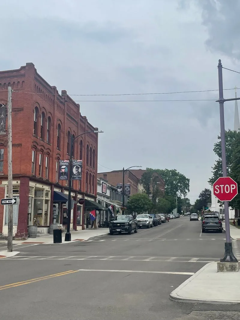 Strolling the Hammondsport Village Square