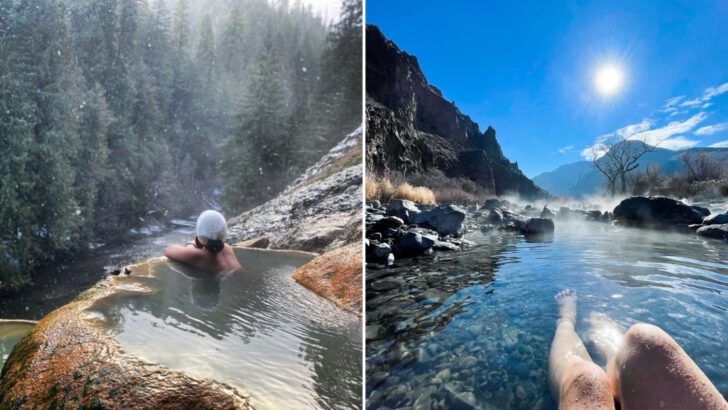 12 natural hot springs in Oregon that turn a cold day into something unforgettable