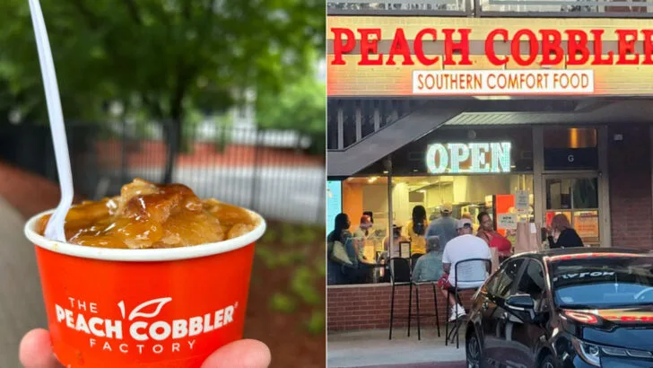 14 Georgia Restaurants Already Rolling Out Peach Cobbler Specials Before Spring Hits