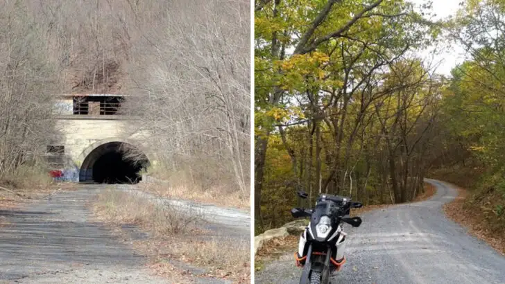 A 2,000-acre Pennsylvania forest hiding an abandoned turnpike you can walk through